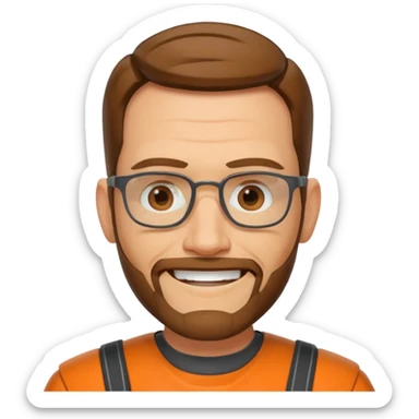 gordon freeman smiling sticker