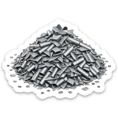 Magnet suck in metal sticker