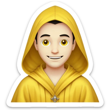 The King in Yellow from by Robert W. Chambers sticker