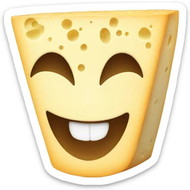 cheese sticker