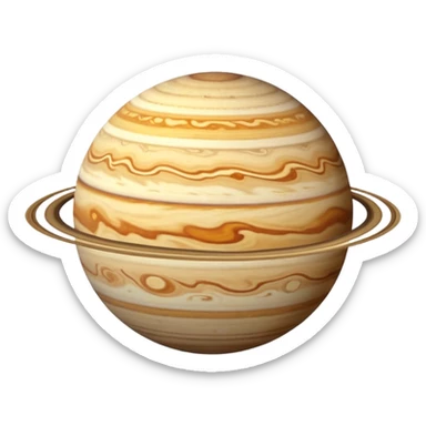 Make a Jupiter emoji sticker