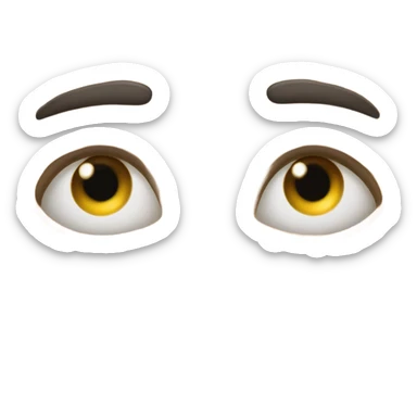Judging eyes (side eyes👀)  sticker