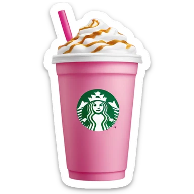 starbucks pink drink sticker