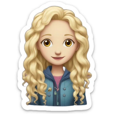 Luna lovegood sticker