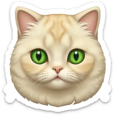 scottish fold cat sticker