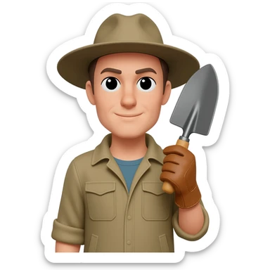 archaeologist sticker