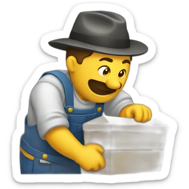 Coffin builder sticker