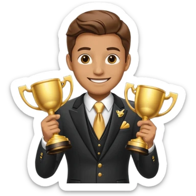 billionaire trophy sticker
