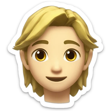 Jeune garçon de 7 ans en Zelda de BOTW sticker