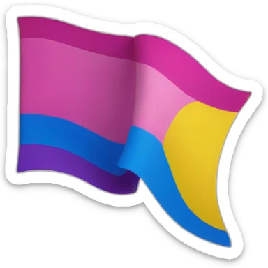 Drapeau-pansexuel sticker