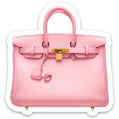Baby pink birkin  sticker