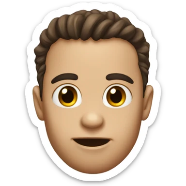 Dunklerotes Herz sticker