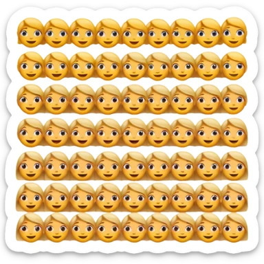 Emoji ios 18.1 sticker