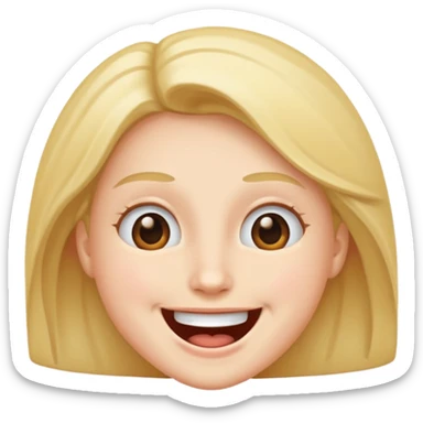 Ecstatic Face sticker