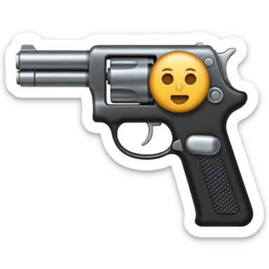 gun to head emoji sticker