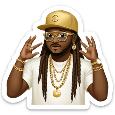 t. pain performing at coachella april 2025 sticker