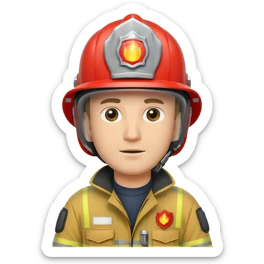 fireman sticker