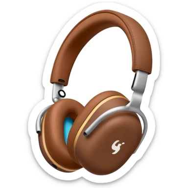 brown airpods max sticker