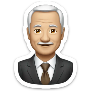 Mr. Prezident of Uzbekistan sticker