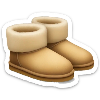 UGG slippers  sticker