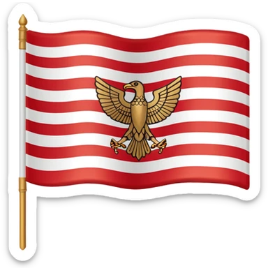 Anceint assyrian flag sticker