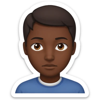 Loking at me side eye sticker