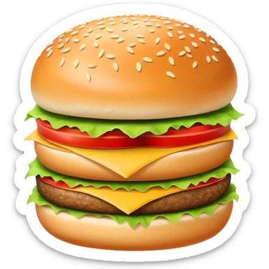 hamburger buns sticker
