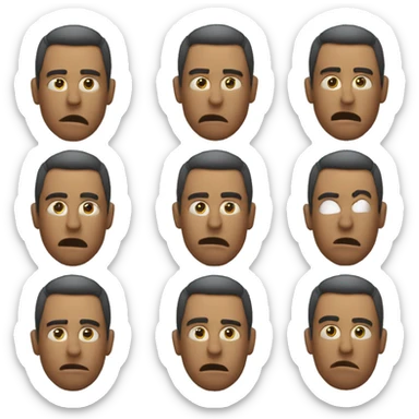 A man hitting hi head with dissapointment sticker