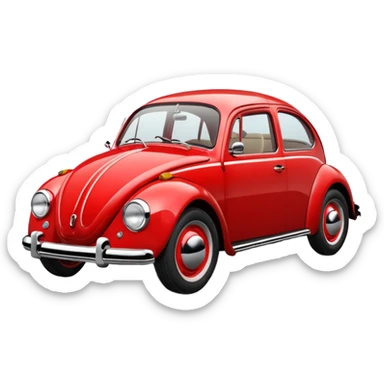 volkswagen coccinelle sticker