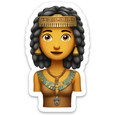 chica pre inca sticker