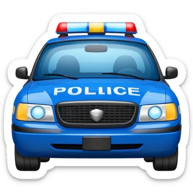 Polizei-Blaulicht sticker
