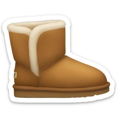UGG slippers  sticker