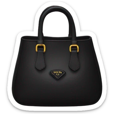 prada little black bag sticker