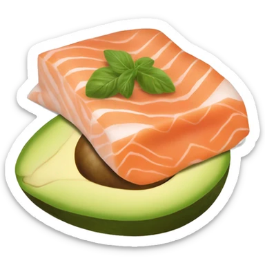 California saumon avocat  sticker