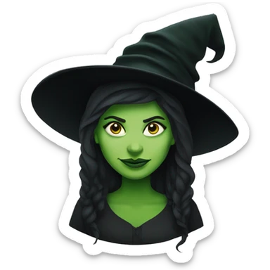 Wicked Elphaba sticker