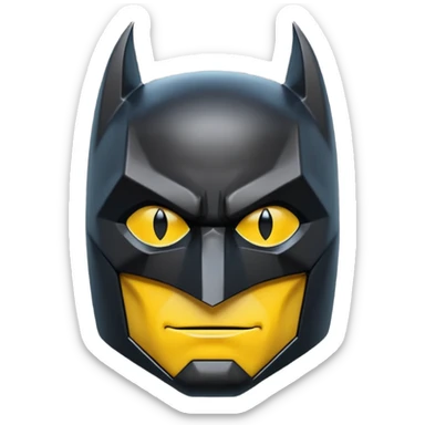 batman logo sticker