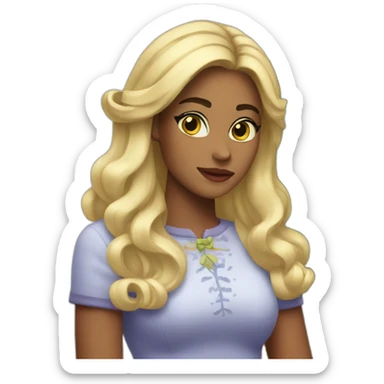 Noelle Holiday sticker