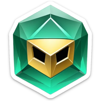 Rainbow six siege emerald rank sticker