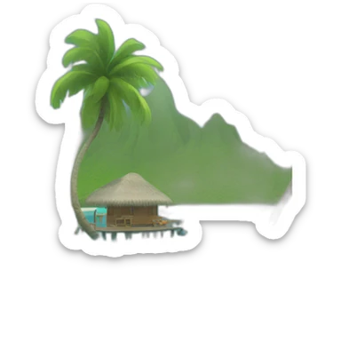 Bora Bora sticker