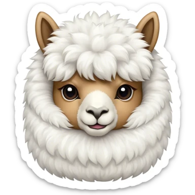 alpaca sticker