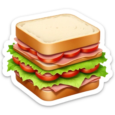 ham sandwich  sticker