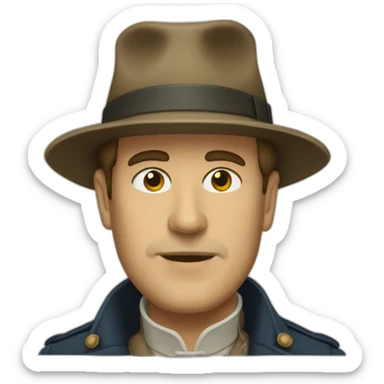 Jean du moulin sticker