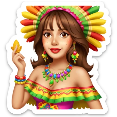 Joyful Reveler sticker