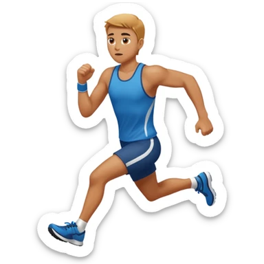 run sticker