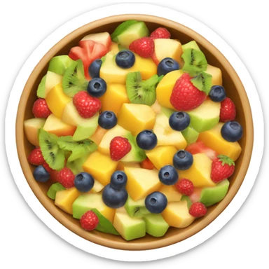 Fruit salad sticker