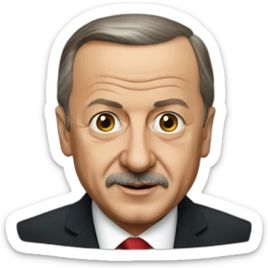 President Erdogan sticker