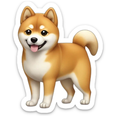 very-very-cute-shiba-dog sticker