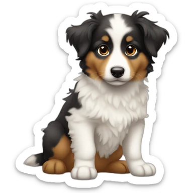 Berger australien chiot sticker