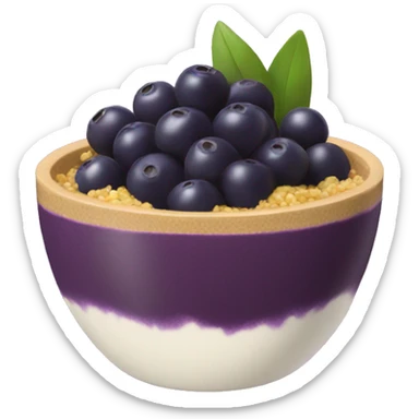 acai bowl sticker