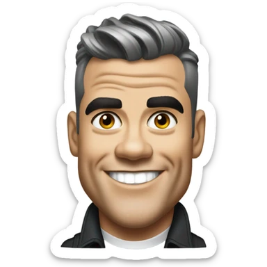 Robbie Williams  sticker